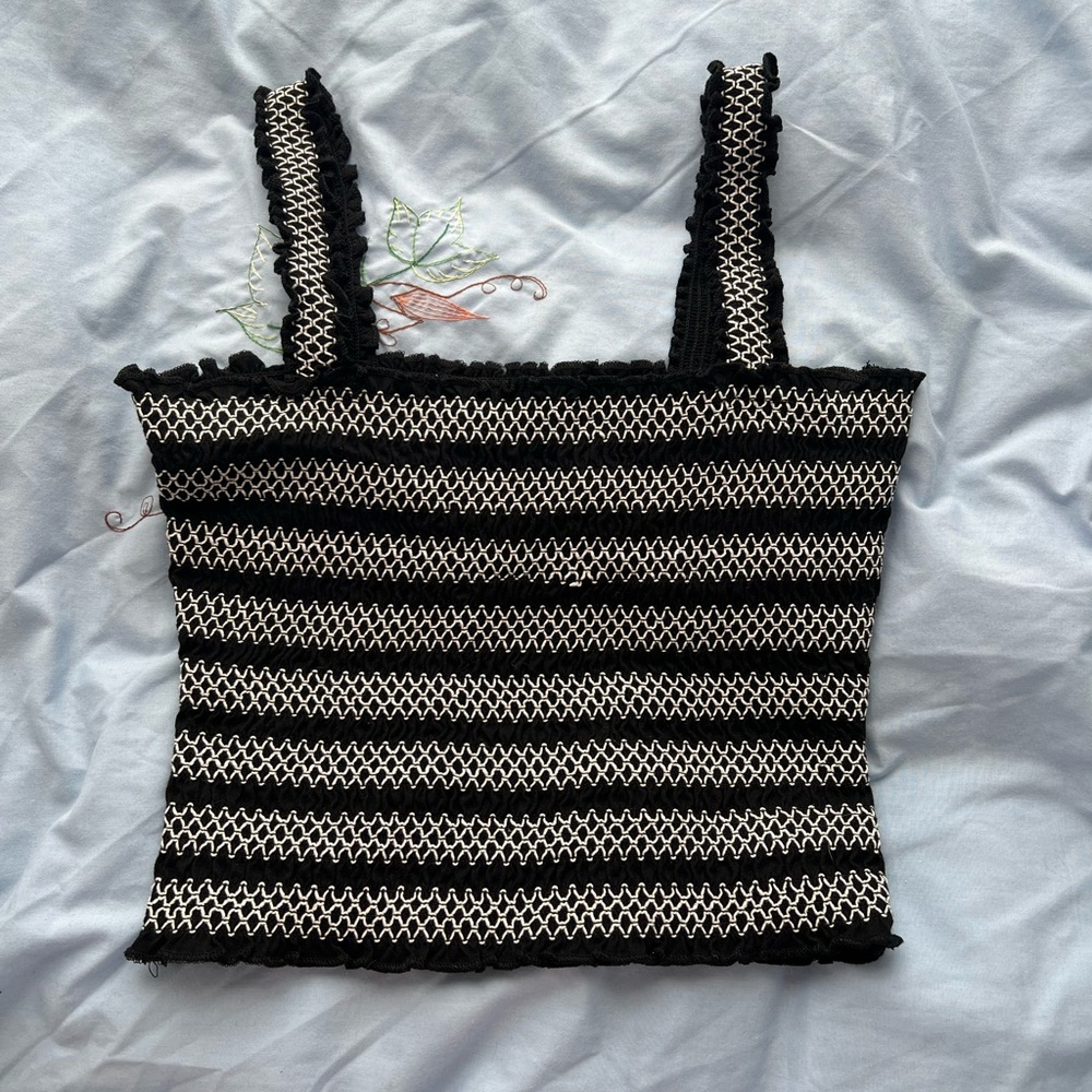 Black and White AeropostaleTop